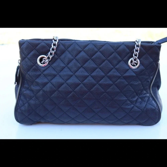 Calvin Klein quilted leather tote bag - Picture 2 of 8